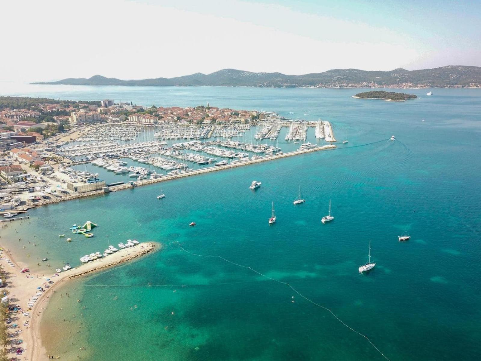 Beach Apartment Roza Biograd Oneroom - Premium Location 比奥格勒·纳·莫鲁 外观 照片