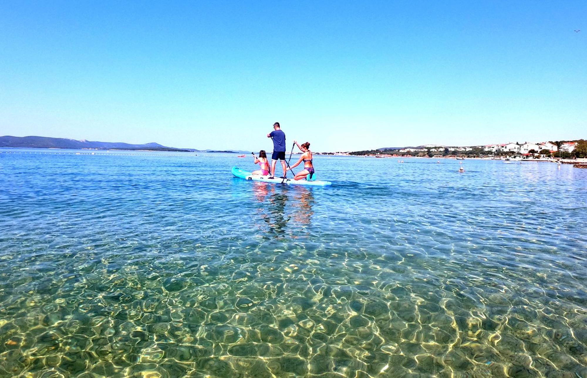 Beach Apartment Roza Biograd Oneroom - Premium Location 比奥格勒·纳·莫鲁 外观 照片